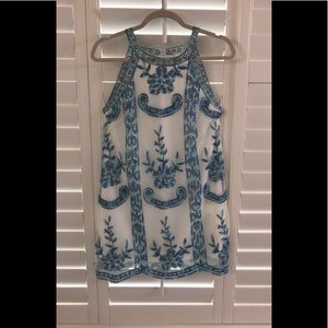 ALTAR’D STATE— Flowy Flowery Patterned Dress